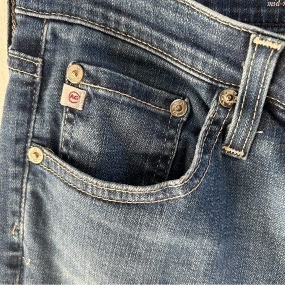 โจAG Adriano Goldschmied The Prima cigarette blue jeans ๐ 29 Ag-ed denim - Picture 10 of 14